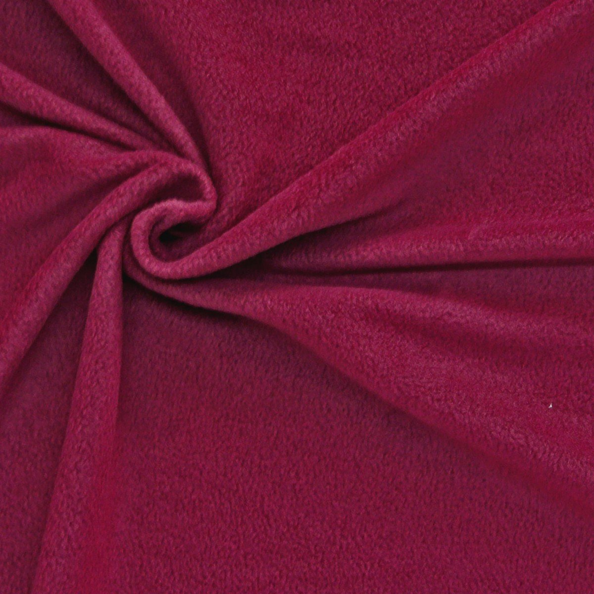 Polar Fleece Stoffe Fleecestoff fuchsia