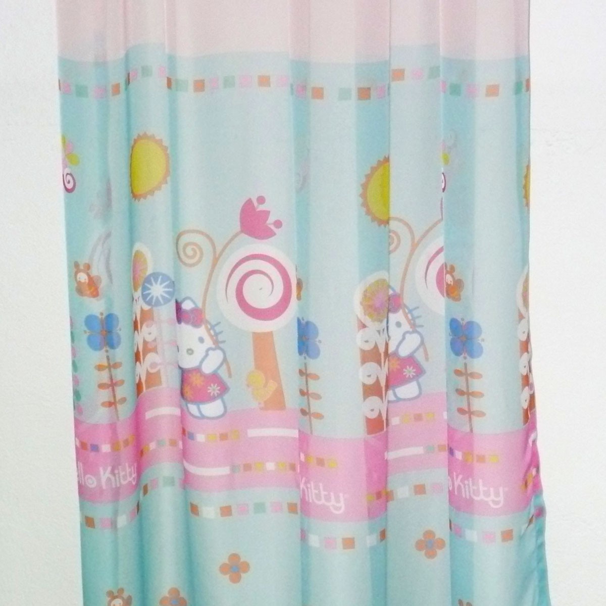 Kinderzimmer Vorhang Gardine Fertigvorhang Hello Kitty rosa in Kinderzimmer Vorhang Gardine Fertigvorhang Hello Kitty rosa in