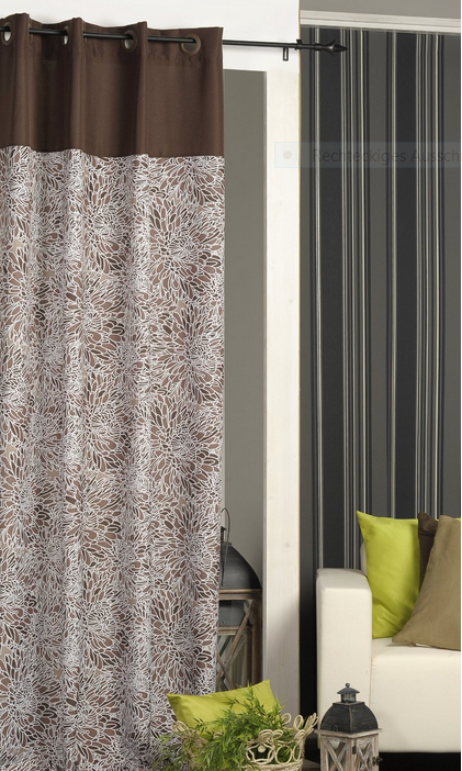 vorhang braun blickdicht