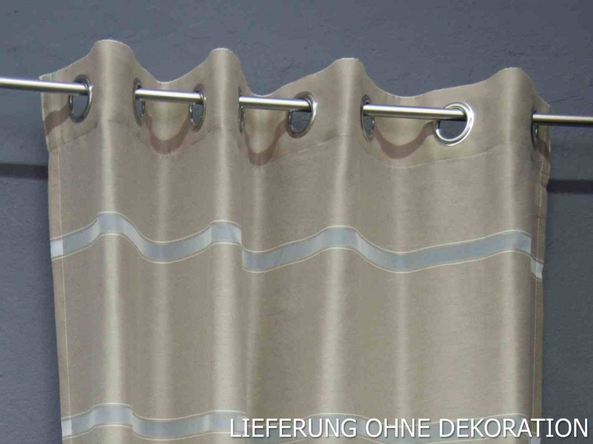 21652 Schoener Wohnen Fertigschal Dekoschal oesenschal G